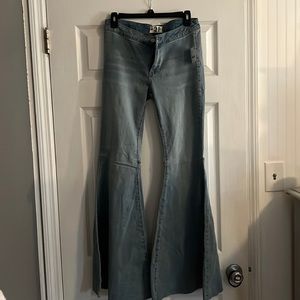 Bell bottom jeans